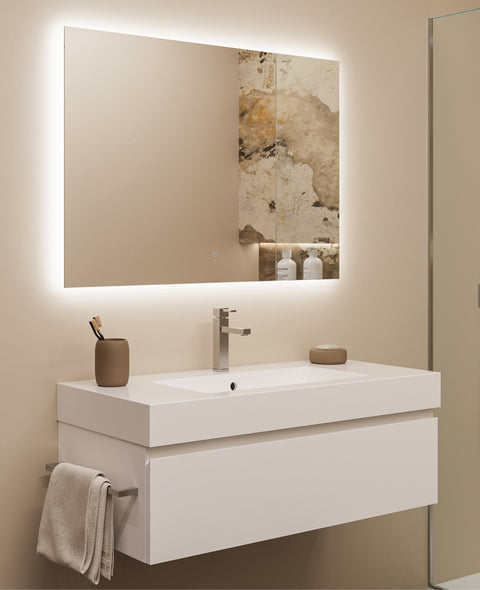 Zefiro - Set mobile bagno 100 - Arredo per il bagno - Limpido Design