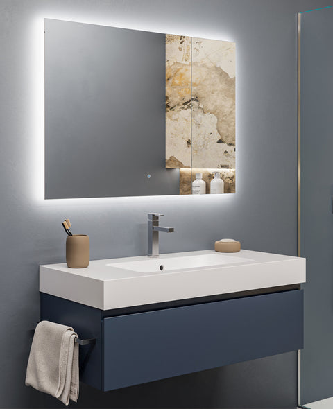 Zefiro - Set mobile bagno 100 - Arredo per il bagno - Limpido Design