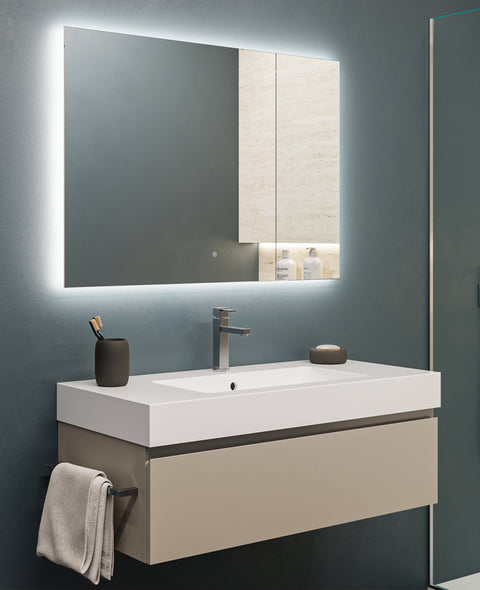 Zefiro - Set mobile bagno 100 - Arredo per il bagno - Limpido Design