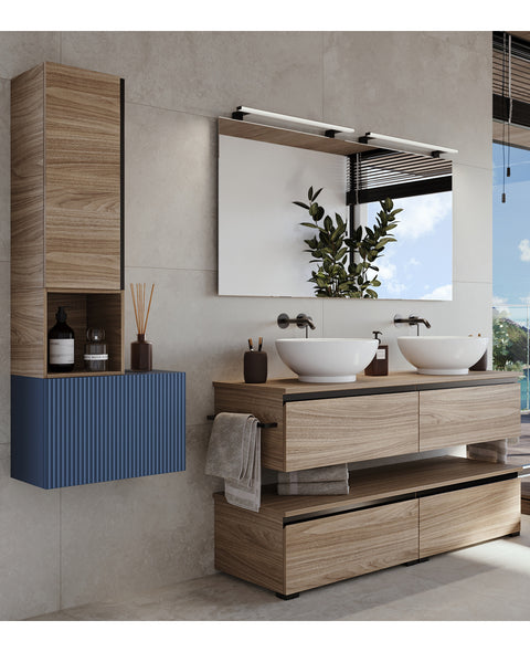 Zefiro - Set mobile bagno 140 - Arredo per il bagno - Limpido Design