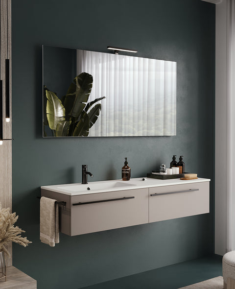 Riflesso - Set mobile bagno 140 - Arredo per il bagno - Limpido Design