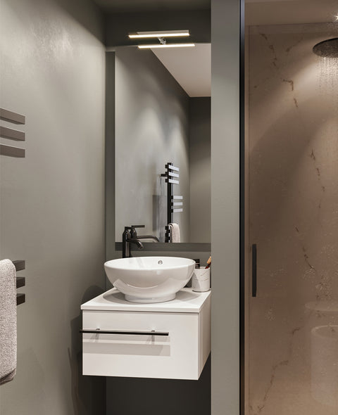 Riflesso - Set mobile bagno 50 - Arredo per il bagno - Limpido Design