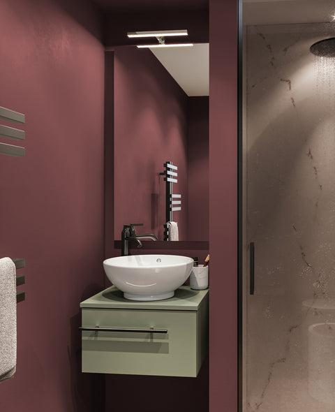 Riflesso - Set mobile bagno 50 - Arredo per il bagno - Limpido Design