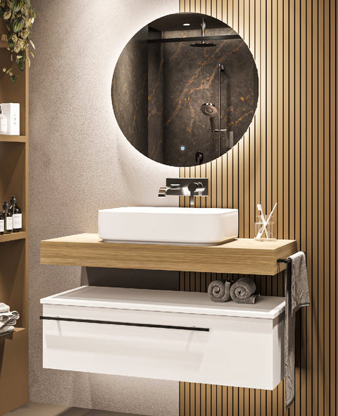 Riflesso - Set top mobile bagno 100.5