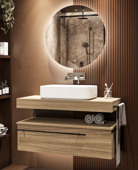 Riflesso - Set top mobile bagno 100.5