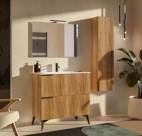 Cannes - Set mobile bagno base doppia 90