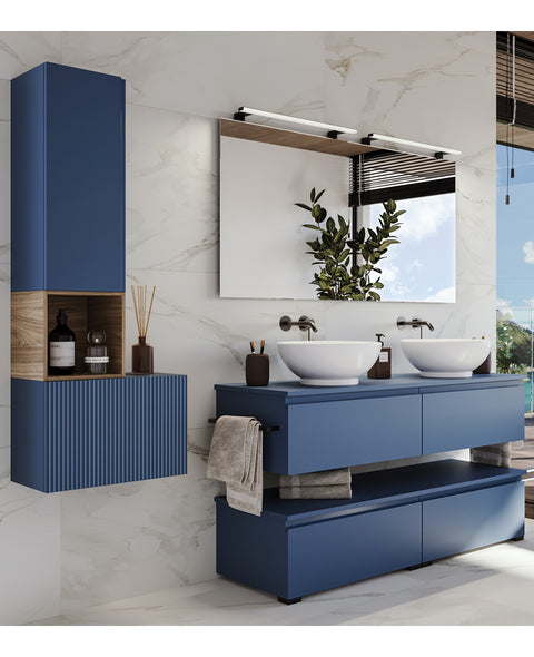 Zefiro - Set mobile bagno 140 - Arredo per il bagno - Limpido Design