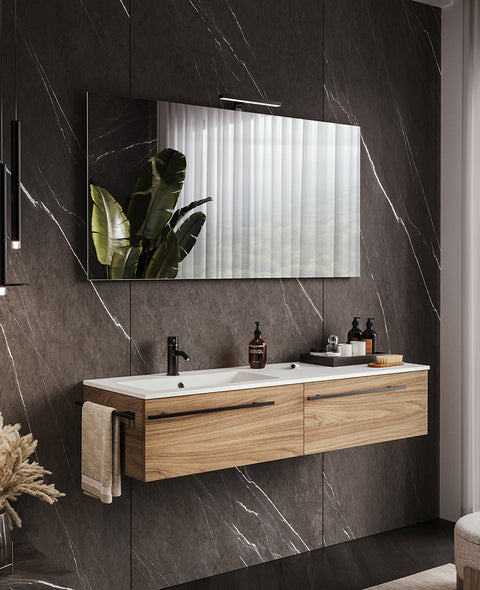 Riflesso - Set mobile bagno 140 - Arredo per il bagno - Limpido Design