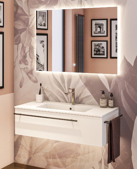 Riflesso - Set mobile bagno 100 - Arredo per il bagno - Limpido Design