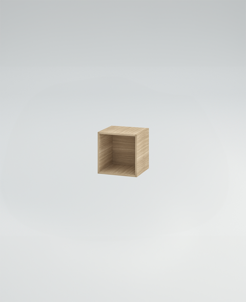 Cubotto bagno 28 Rovere naturale