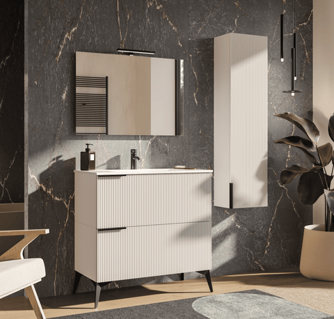 Cannes - Set mobile bagno base doppia 90