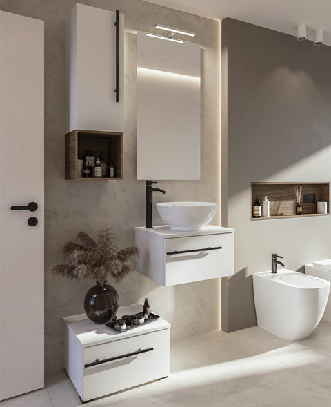 Riflesso - Set mobile bagno 50 - Arredo per il bagno - Limpido Design